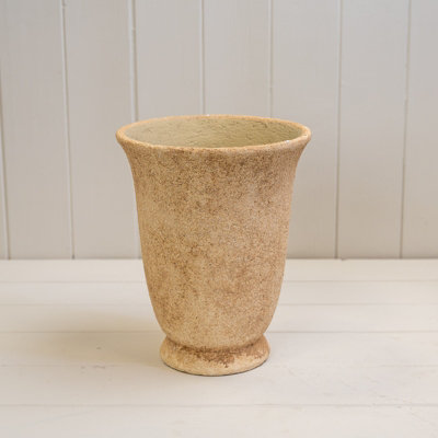 Satchville Clay Cement Planter Pots from B&Q