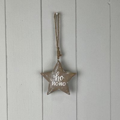  - Satchville Wooden Hanging Star