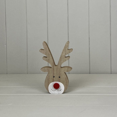  - Satchville Wooden Reindeer Head