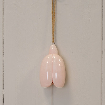  - Satchville Ceramic Hanging Flower Decoration