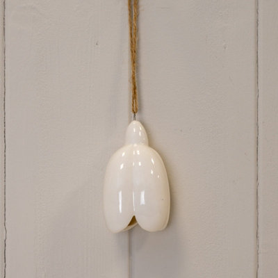  - Satchville Ceramic Hanging Flower Decoration