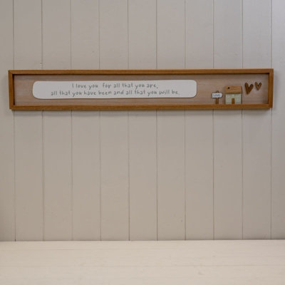  - Satchville Rectangle Wooden Home Sign