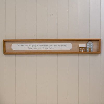  - Satchville Rectangle Wooden Home Sign