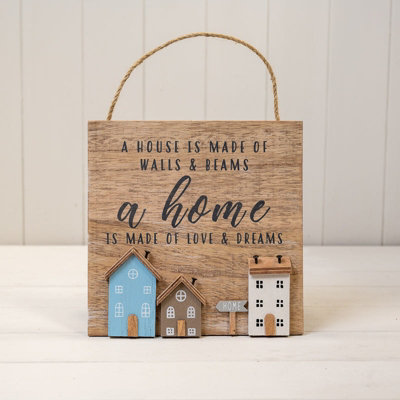  - Satchville Wooden Phrase Home Sign
