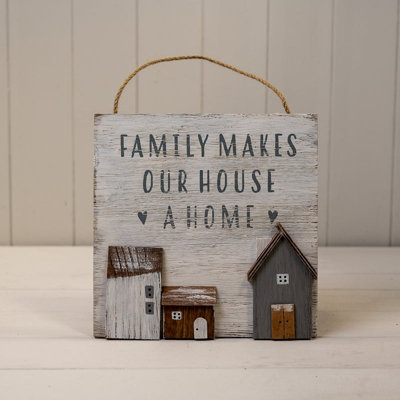  - Satchville Wooden Phrase Home Sign