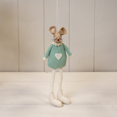  - Satchville Fabric Hanging Mouse