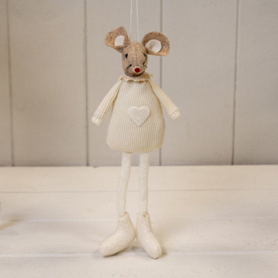  - Satchville Fabric Hanging Mouse