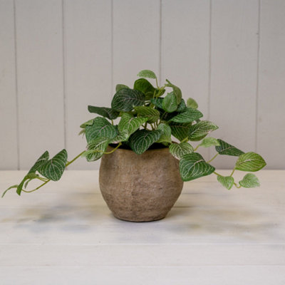 Satchville Grey Cement Planter from B&Q