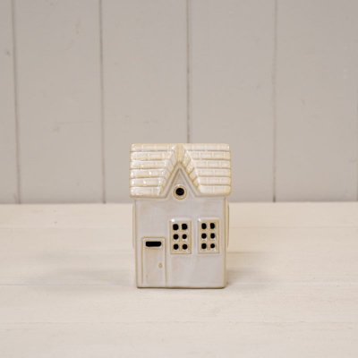 Satchville Ceramic Led House. 6 Hour Timer from B&Q