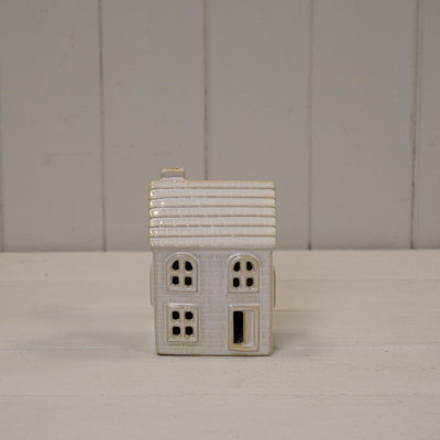 Satchville Ceramic Led Traditional House Ornament from B&Q