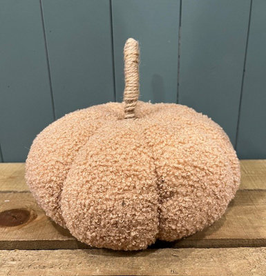 Satchville Orange Boucle Style Soft Pumpkin from B&Q