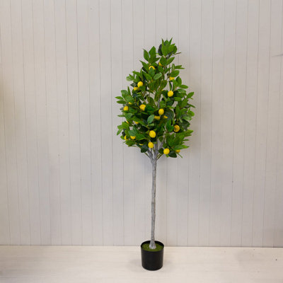  - Satchville Artificial Lemon Tree With Pot