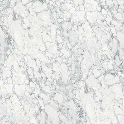 Wilsonart Marmo Bianco Matt Cream Marble Effect Compact Laminate Kitchen Upstand (L)3000mm from B&Q