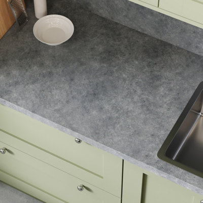 Omega Brasilia Laminate Worktop3000mm X 600mm X 38mm from B&Q