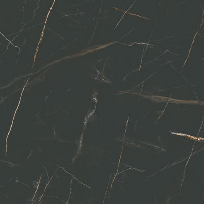 Omega Modern Laurent Marble Square Edge Laminate Kitchen Splashback3000 X 600mm X 8mm from B&Q