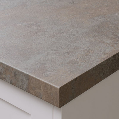 Omega Classic Caldeira Postformed Laminate Kitchen Worktop3000 X 600mm X 38mm from B&Q
