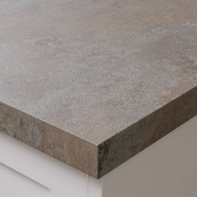 Omega Modern Caldeira Square Edge Laminate Kitchen  Worktop3000 X 620mm X 38mm from B&Q