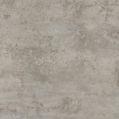 Wilsonart Modern Cement Matt Grey Concrete Effect Laminate Kitchen Upstand (L)3000mm from B&Q