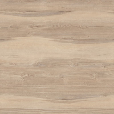 Wilsonart Smooth Oak Matt Beige Wood Effect Laminate Kitchen Upstand (L)3000mm from B&Q