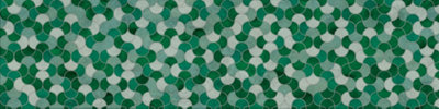 Alloy Emerald Scallop Kitchen Splashback 3050mm  X750mm X 4mm from B&Q