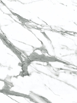 Wilsonart Alloy Bianco Marble Kitchen Backsplash 600mm X 800M X 4mm from B&Q