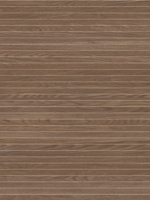 Alloy Fluted Oak Kitchen Splashback  600mm X 800mm X 4mm from B&Q