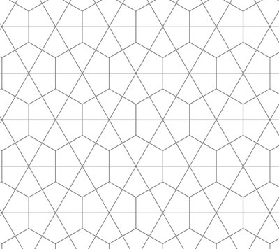 Alloy Backsplash Geometric Kitchen Splashback 900mm X 800mm X 4mm from B&Q