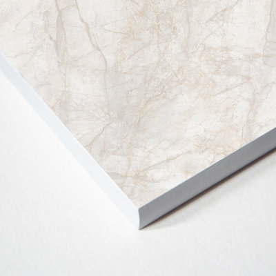 Zenith Kitchen UpstandPokhara Marble3050mm X 100mm X 12mm from B&Q
