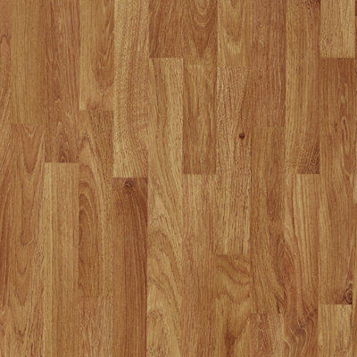B&Q -  Plus Colmar Oak Worktop Sample 210mm X 148mm X 2mm