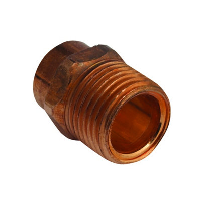 Plumbright Endfeed Male Straight Connector 6 X 15mm 30018602 from B&Q