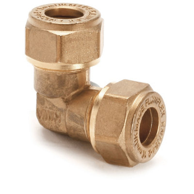 Plumbright Compression Elbow 54mm P80112 from B&Q