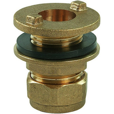 Plumbright Compression Tank Connector 22mm P921.2 from B&Q