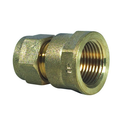 Plumbright Compression Coupling Female 22mm X 1" P903.19 from B&Q