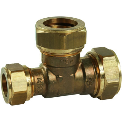 B&Q -  Compression Reduced Branch Tee 28mm X 28mm X 22mm P70220.