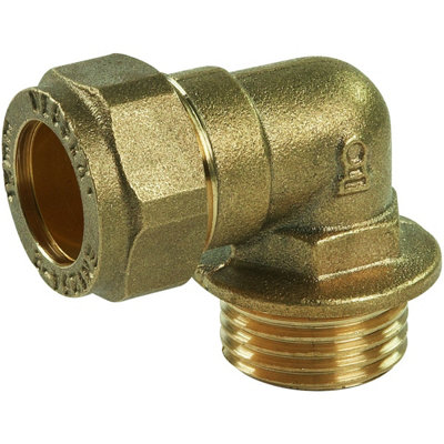 Plumbright Compression Elbow Male 28mm X 1" P802.14 from B&Q