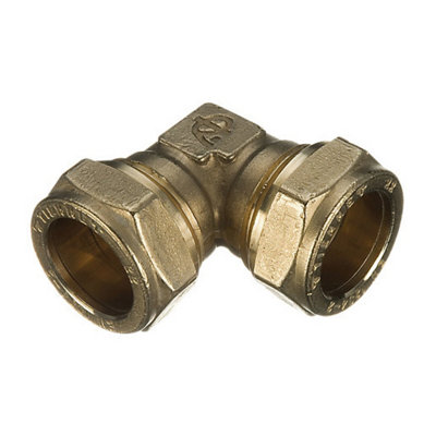 Plumbright Compression Elbow 42mm G31542 from B&Q