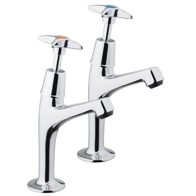 Iflo Cross Head Kitchen Sink Taps from B&Q