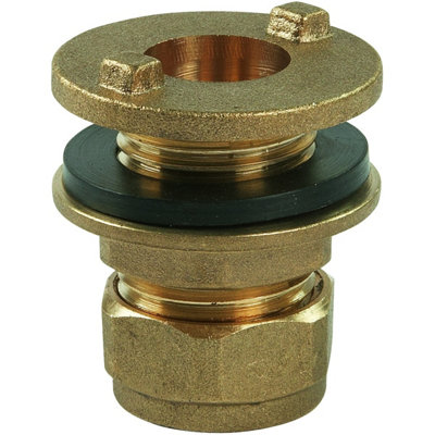 Plumbright Compression Tank Connector 28mm P921.3 from B&Q