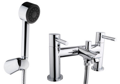 Iflo Aura Bath Shower Mixer TapChrome from B&Q
