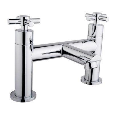 Iflo Calm Chrome Bath Filler Tap from B&Q