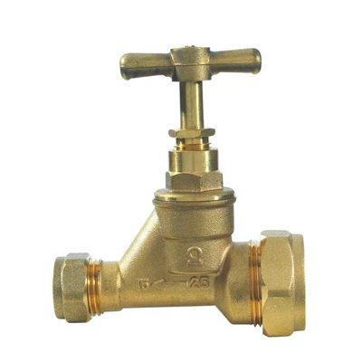 Plumbright Poly/ Mdpe Stop  20mm from B&Q