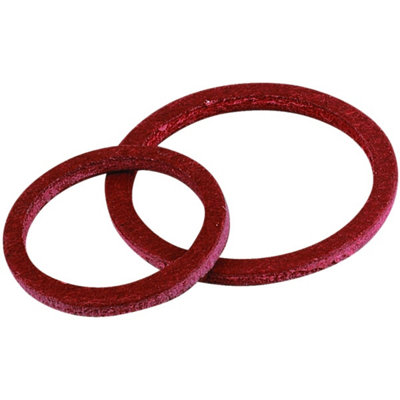 Plumbright 1/2" Ballvalve Fibre Washers (Pack Of 5) from B&Q