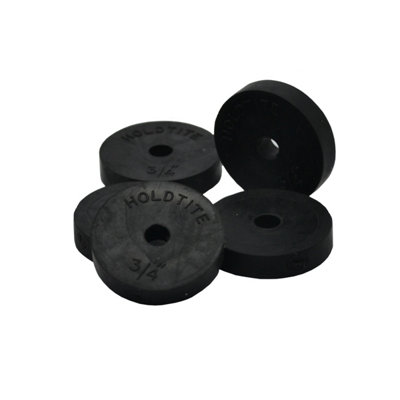 Plumbright 1 1/2" Rubber Sink Washers (Pack Of 10) 787092 from B&Q