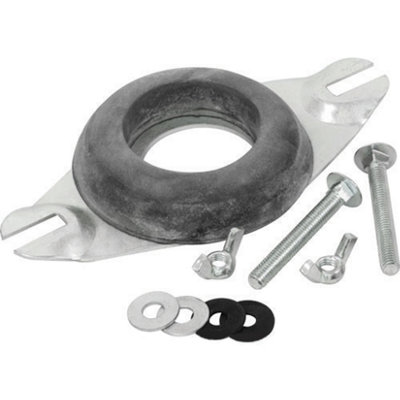 B&Q -  Close Coupling Kit Plate & Bolts Doughnut Washer