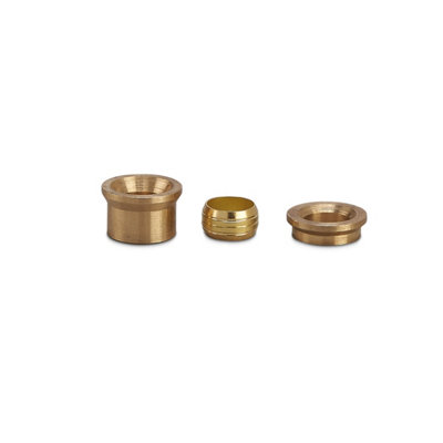 Plumbright Compression Reducer Set 15mm X 10mm G3481510 from B&Q