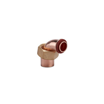 Plumbright Endfeed Bent Tap Connector 1/2" X 15mm 30065313 from B&Q
