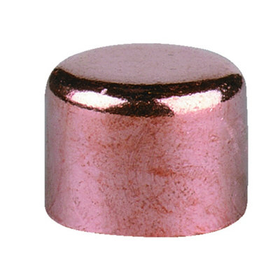 Plumbright Endfeed Stop End 8mm 30063202 from B&Q