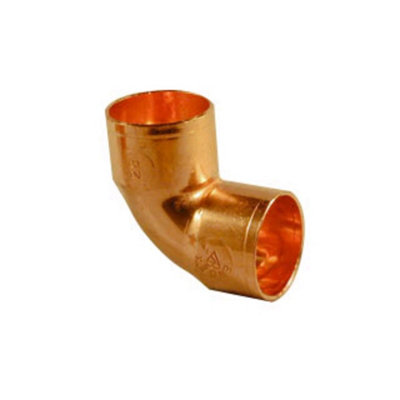 Plumbright Endfeed Elbow 90 Degree 15mm 78445 from B&Q