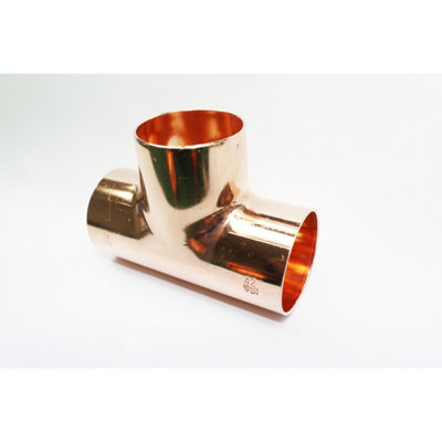 Plumbright Endfeed Equal Tee 42mm 30051729 from B&Q