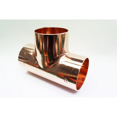 Plumbright Endfeed Equal Tee 54mm 30051733 from B&Q